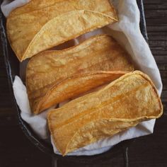 some kind of food that is in a basket