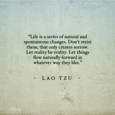 the quote lao tzu on life is a series of natural and spontanes changes