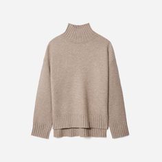 How to tuck a chunky knit sweater Uniqlo Turtleneck, Sweater Over Dress, Perfect Capsule Wardrobe, Capsule Wardrobe Basics, Turtleneck Jumper, Capsule Wardrobe Outfits, White Denim Skirt, Minimalist Capsule Wardrobe, Winter Capsule Wardrobe