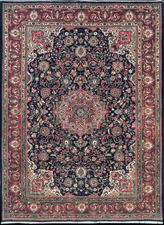 Persian Rug 3896 Vintage Persian Mahal Rug 53564 Red Persian Rug, Luxury Area Rugs, Persian Rugs, Persian Carpet, Persian Rug, Persian, Carpet, Area Rugs, Rug