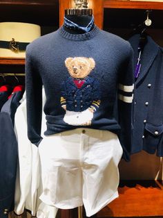 Polo Ralph Lauren Outfits, Dapper Mens Fashion, Knit Jacquard, Preppy Mens Fashion, Ralph Lauren Menswear, Polo Men, Dope Outfits For Guys, Ralph Lauren Style, Estilo Preppy