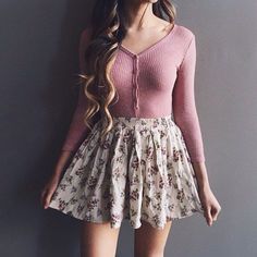 Girly outfits for teens 11 best outfits Wander Outfit, Spring Summer Fashion Trends, Peplum Tops, Style Goals, Trending Fashion Outfits, Summer Fashion Trends, Teenager Outfits, Indie Outfits, Top And Skirt