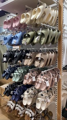 Miniso Store Aesthetic, Shoe Store Design, Shoe Rack Living Room, Pretty Sandals, Cute Slippers, Apple Watch Accessories, January 2023, Girly Accessories