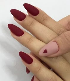 Matte Nails With Glitter, French Pedicure, Elegant Nail Designs, Valentine Nails, Heart Nail, Nail Designs Valentines, Glamorous Nails, Prom Ideas, Super Nails