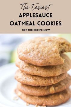 the best applesauce oatmeal cookies get the recipe now