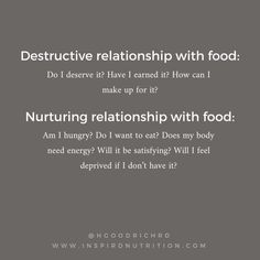 Mindful Eating Quotes, Destructive Relationships, Nutrition Therapy, Eating Quotes, Body Positive Quotes, Mental Health Counseling, Relationship With Food