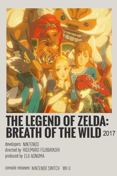 the legend of zelda breath of the wild poster