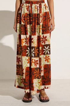 Shop the Oliveira Skirt in Tobago Floral from Faithfull the Brand. A linen skirt with a high-rise waist, voluminous shape and hand-printed florals. Express Delivery Available. Patterned Printed Beach Skirt, Printed Patterned Beach Skirt, Bohemian Batik Print Beach Skirt, Floral Print Summer Maxi Skirt For Beach, Floral Print Relaxed Maxi Skirt For Vacation, Hippie Floral Print Maxi Skirt For Vacation, Bohemian Beach Maxi Skirt With Floral Print, Summer Beach Printed Maxi Skirt, Bohemian Patterned Skirt For Beach