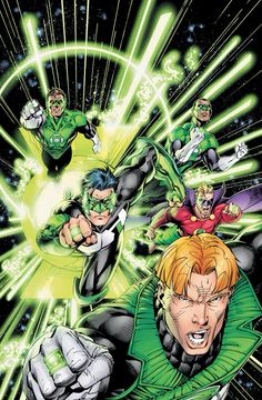 green lantern and the green lantern gang