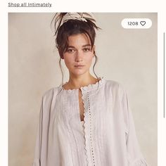 Free People Nightfall Sleep Shirt. Size Large. Nwt. Stock Photo Listed In Ad. Color Of Actual Shirt Is The Color Of Stock Photo. Even Though This Is Nwt There Is A Small, Fixable Hole That Was There When Delivered. Priced To Reflect This. Picture Of Hole Is Listed. Summer Bedtime Crew Neck Top, Feminine Cotton Tops For Pajama Party, Feminine Tops For Sleep With Relaxed Fit, Feminine V-neck Top For Bedtime, Feminine Relaxed Fit Tops For Sleep, Feminine Relaxed Fit Sleep Tops, Long Sleeve Tops For Pajama Party In Spring, Feminine Crew Neck Top For Loungewear, Feminine Cotton Bedtime Tops