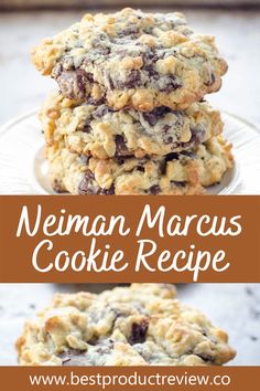 Neiman Marcus Cookie Recipe Craves Rockstar Cookie Recipe, Norman Marcus Cookies, Rock Star Cookies Recipe, Cookies With Unsalted Butter, $250 Neiman Marcus Cookies, 10 Cup Cookies Recipe, Scripture Cookies Recipe Free Printable, New Baking Ideas, Niemann Marcus Chocolate Chip Cookies