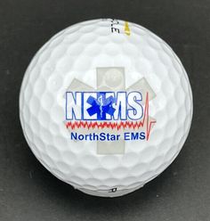 NorthStar Ems Logo Golf Ball (1) Pinnacle Gold Distance Pre-Owned