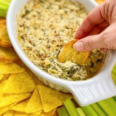 Vegan Spinach Artichoke Dip (Easy + Nut-Free!) – No Sweat Vegan Artichoke Dip Easy, Spinach Artichoke Dip Easy, Baked Spinach Artichoke Dip, Best Spinach Artichoke Dip, Hot Spinach Dip, Vegan Spinach Artichoke Dip, Baked Artichoke, Dip Easy, Vegan Spinach