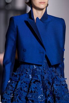 Givenchy Couture, 2019 Couture, Detail Photos, Vogue Paris, Couture Collection, Couture Fashion, Blue Fashion, Givenchy, Designer Fashion