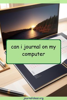 an open laptop computer sitting on top of a wooden desk