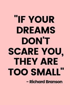 a quote from richard bran on dreams