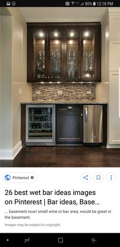 an image of a kitchen that is on the appliance page for pinterest