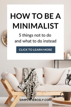 Are you just getting started on your minimalist journey? Here are 5 things NOT to do ... plus a free decluttering guide and workbook! (It includes practical advice, personal stories, and a troubleshooting guide to help you overcome your decluttering challenges!) #decluttering #minimalism Minimalist Lifestyle Simple Living, Simplicity In Life, Be A Minimalist, Minimalist Lifestyle Inspiration, Minimalist Challenge, Minimalist Closet, Declutter Your Mind, Organized Mom