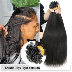 Thick Pre Bonded Keratin Fusion Flat Tip100%  Remy Human Hair Extensions 100S Pre Bonded 100% Real Natural Stick FLAT TIP Human Hair Extensions  Description: Type:100% soft and silky, tangle free, premium remy human straight hair Texture: YAKI STRAIGHT Color:#1 Jet Black, #02 Dark Brown, #04 Medium Brown,  #06 Light Brown, #613 Bleach Blonde, #24 Natural Blonde, #27 Dark Blonde Length&Weight:  18" (45CM)----- 20" (50CM)------ 22" (55CM)---- 24" (60CM)----- 26" (65CM)----- Weight Optional:1gx100s=100g Package:  100 Strands.please choose your fit weight Note:Full head need 200-300g human hair  Hair Life: 3-12 Months(Depending on the care and usage) Note:  Micro rings are not included. Color Chart Natural Hair Extensions, 100 Human Hair Extensions, Hair Light, Natural Blonde, Natural Blondes, Remy Human Hair Extensions, Bleach Blonde, African American Hairstyles, Hair Life