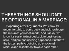 Repairing after Arguments shouldn't be optional. Marriage Arguments, Relationship Arguments, Relationship Journal, Happy Marriage Tips, Relationship Mistakes, Quotes Marriage, Relationship Stages, Love My Husband Quotes