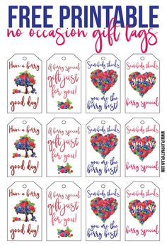 free printable valentine's day gift tags