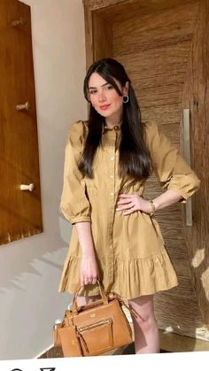 Beige Dress Outfit, Casual Oufits, Looks Party, Everyday Fashion Outfits, Casual Chic Outfit, Country Outfits, Looks Style, Preppy Outfits, Looks Vintage