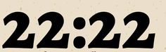 the numbers are written in black and white on a piece of paper that says, 22 / 22