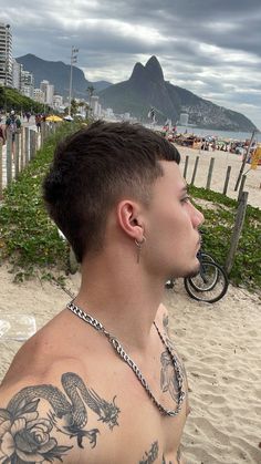 Top 50 Buzz Cut Hairstyles for Men | Best & Cool Men's Short Hair Trends For 2024 | Top 50 Buzz Cut Hairstyles for Men in 2024 (Detailed Gallery + Video) Long Buzzcut Men Fade, Buzz Cut Mullet Men, Buzzcut Men Aesthetic, Bald Undercut, Buzz Cut For Men, Crew Cut Haircut, Taper Fade Short Hair