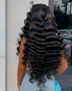 Traditional Sew In With Leave Out Curly, Selling Hair Business Aesthetic, Burmese Hair, Birthday Fit, Prom 2024, Sew Ins, Dope Hairstyles, Bridesmaid Hairstyles