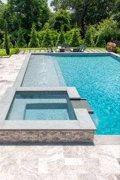 StoneScapes French Gray | NPT Pool Finishes Stonescapes French Gray, Ideas De Piscina, Rectangle Pool, Florida Pool, Pool House Designs, Outdoor Pool Area, Pool Finishes