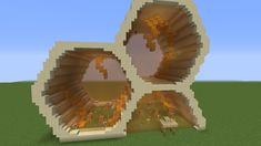 an image of a set of stairs in minecraft