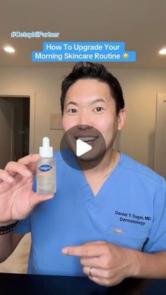 Dr. Daniel Sugai, MD, FAAD on Instagram: "So glad I added Vitamin C serums into my morning routine as an adult- definitely has been one of my fav ingredients to #glowup  #CetaphilPartner @Cetaphil #vitamincserum #skinglowup #morningskincareroutine" Best Vitamin C Serum For Face, Best Vitamin C Serum, Best Vitamin C, My Morning Routine, Morning Skincare, Morning Skin Care Routine, Vitamin C Serum, Dermatology