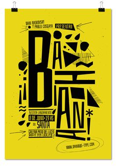 a yellow poster with black and white lettering that says,'day out san '