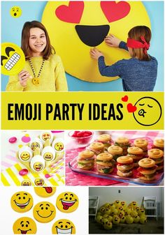 emoj party ideas for kids to make and sell on ebayn's