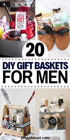 the top 20 diy gift baskets for men