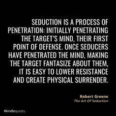 a quote from robert greene about the art of suction