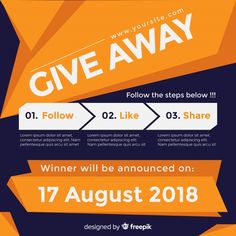 Social media contest steps with flat design Free Vector | Free Vector #Freepik #vector #freebanner #freebusiness #freepeople #freedesign Giveaway Design, Social Media Contest, Giveaway Graphic, Fashion Creatives, Best Cordless Vacuum, Social Media Contests, Fundraiser Flyer, Contest Rules, Free Banner