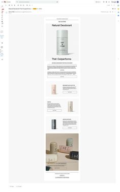 an image of a website page with products on the bottom right corner and in the middle left corner