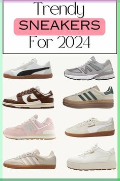 Fall 2024 Sneaker Trends, Sneakers Trend 2024, Sneakers Fashion 2024, Trend Shoes 2024, Fall Sneakers 2024, Popular Shoes 2024, Trending Sneakers 2024, Shoes Fall 2024