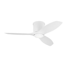 Generation Lighting  Fans Titus 44 Ceiling Fan in Matte White 3TTHR44RZWD Hugger Ceiling Fan, Generation Lighting, Fan Style, Bonus Rooms, Led Ceiling Fan, Modern Fan, Team Members, Ceiling Height, Outdoor Ceiling Fans