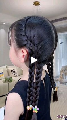 Little White Girl Braided Hair Styles, Baby Hair Styling Girl, Cute Picture Day Hair, Braid Kids Hairstyles, Hair Designs For Girls Easy, Cute Girls Hairstyles Easy, Kids Hair Braiding Styles, Kids Party Hairstyles, Hảir Style For Kids Girl