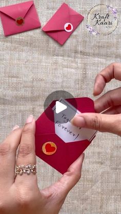 189 likes, 10 comments - kraftkaari.by.pari le December 7, 2022: "Tutorial #reels #reelsinstagram #craft #diy #diycrafts #diycraft #envelopes #valentines #aestetic #satisfyingvideos #diyhomedecor #mumbai #craftideas #makeityourself #loveletters". Step By Step Envelope Making, Cute Diy Envelope Ideas, How To Make Origami Envelopes, Cute Mini Envelopes Diy, Folded Heart Envelope, Diy Small Envelopes From Paper, How To Make Mini Envelopes Tutorials, Mini Envelope Tutorial, Mini Origami Envelope