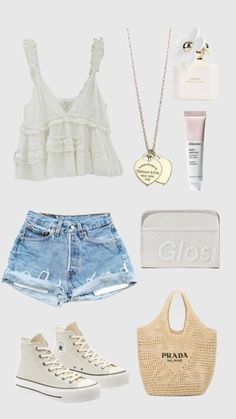 Trendy Summer Outfits 2024, Fancy Summer Outfits, Nice Summer Outfits, Eri Aesthetic, Cruise Fits, Fit Board, Preppy School