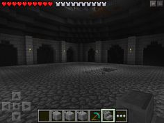 a screenshot of an empty room in minecraft