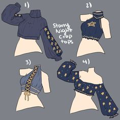 the instructions for how to tie an origami top with stars and chains on it