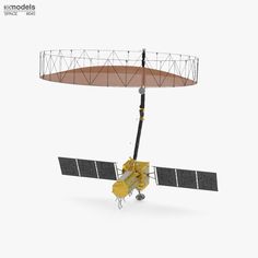 3D model of NISAR satellite available for Download in FBX, OBJ, 3DS, C4D and other file formats for 23 software. Model is ready for render.