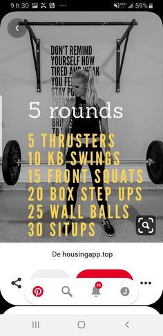 an image of a woman doing squats with the text 5 pounds on her chest