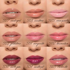 Order To Apply Makeup, Buxom Lip Gloss, Natural Pink Lips, Nude Lipstick Shades, Light Lip Gloss, Mac Lipstick Swatches, Lipstick Design, Summer Lipstick, Fall Lipstick