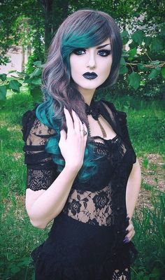 Sarah Marie Karda, Colored Fire, Unicorn Purple, Wolf Shifter, Fantasy Unicorn, Gothic Looks, Bright Hair Colors