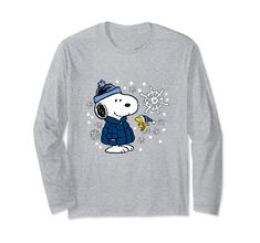 snoopy with headphones and snowflakes on his face t - shirt